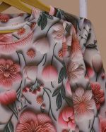 بلوز شلوار مخمل نانو 5 بعدی گلدار family - Image 3