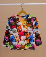 بلوز شلوار مخمل نانو 5 بعدی family bear - Image 11