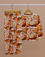 بلوز شلوار مخمل نانو 5بعدی نارگیل Family - Image 9