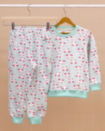 بلوز شلوار تمام چاپ گربه - Image 31