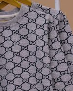 بلوز شلوار ملانژ تمام چاپ گوچی - Image 6