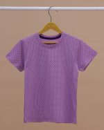 تیشرت شلوار ست خواب مادر دختری خال خالی - Image 20