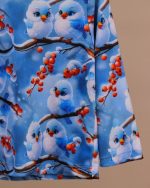 بلوز شلوار مخمل نانو 5 بعدی گنجشک  family - Image 7