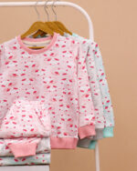 بلوز شلوار تمام چاپ گربه - Image 10