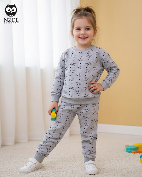 بلوز شلوار تمام چاپ rabbit - Image 1