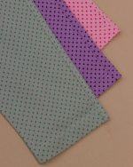 تیشرت شلوار ست خواب مادر دختری خال خالی - Image 21