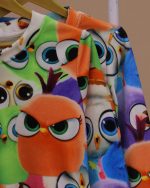 بلوز شلوار مخمل نانو 5 بعدی پرنده family - Image 4