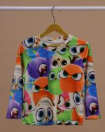 بلوز شلوار مخمل نانو 5 بعدی پرنده family - Image 9