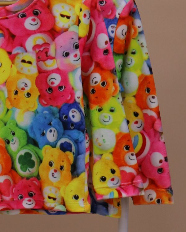 بلوز شلوار مخمل نانو 5بعدی خرس Family - Image 3