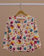 بلوز شلوار مخمل نانو 5بعدی flower Family - Image 8