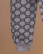 بلوز شلوار ملانژ تمام چاپ گوچی - Image 3