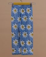 ست مادر دختری بلوز شلوار مخمل 5 بعدی گل بابونه - Image 14