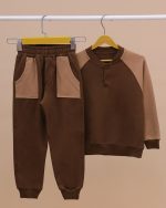 بلوز شلوار آستین رگلان Button model - Image 16