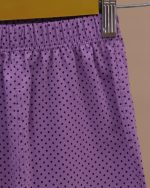 تیشرت شلوار ست خواب مادر دختری خال خالی - Image 14