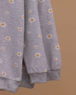 بلوز شلوار تمام چاپ گل بابونه - Image 5