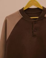 بلوز شلوار آستین رگلان Button model - Image 17