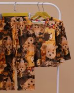 بلوز شلوار مخمل نانو 5 بعدی تدی family - Image 7