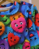 بلوز شلوار مخمل نانو 5 بعدی توپک Family - Image 5