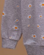 بلوز شلوار تمام چاپ گل بابونه - Image 12