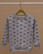 بلوز شلوار تمام چاپ قلب خط خطی - Image 14