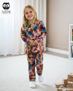 بلوز شلوار مخمل نانو 5 بعدی ببعی family