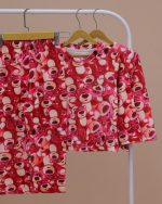 بلوز شلوار مخمل نانو 5 بعدی خرس مهربون family - Image 7