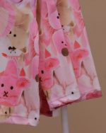 بلوز شلوار مخمل نانو 5 بعدی پروانه - Image 5