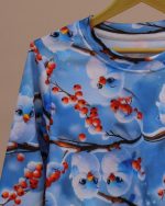 بلوز شلوار مخمل نانو 5 بعدی گنجشک  family - Image 8