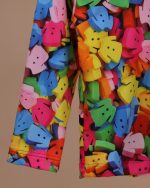 بلوز شلوار مخمل نانو 5 بعدی لباس رنگی family - Image 8