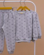 بلوز شلوار تمام چاپ مژه - Image 15