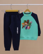 بلوز شلوار آستین رگلان minecraft - Image 15