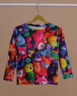 بلوز شلوار مخمل نانو 5 بعدی خرس بازیگوش  family - Image 9