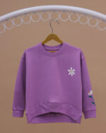 بلوز دخترانه کشبافت ضربدری بابونه - Image 9