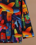 بلوز شلوار مخمل نانو 5 بعدی هواپیما - Image 11