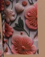 بلوز شلوار مخمل نانو 5 بعدی گلدار family - Image 10