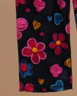 بلوز شلوار مخمل نانو 5 بعدی گل کاموایی family - Image 11