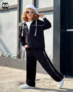 سویشرت شلوار مغزی دوزی Active set