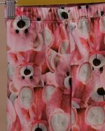 بلوز شلوار مخمل نانو 5 بعدی خرس صورتی  family - Image 12