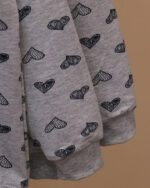 بلوز شلوار تمام چاپ قلب خط خطی - Image 5