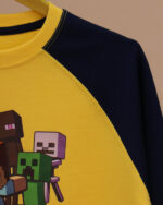 بلوز شلوار آستین رگلان minecraft - Image 9