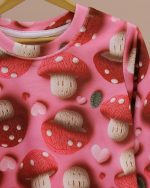 بلوز شلوار مخمل نانو 5بعدی قارچ Family - Image 7