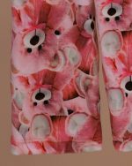 بلوز شلوار مخمل نانو 5 بعدی خرس صورتی  family - Image 11