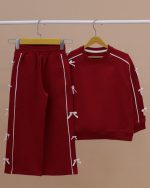 بلوز شلوار دخترانه پاپیونا - Image 4