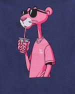 تیشرت شلوار بگ استایل پلنگ صورتی - Image 10