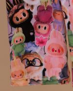 بلوز شلوار مخمل نانو 5 بعدی عروسک لبوبو family - Image 12