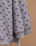 بلوز شلوار تمام چاپ گربه و کاموا - Image 6