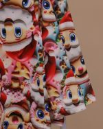 بلوز شلوار مخمل نانو 5 بعدی بابانوئل  family - Image 7