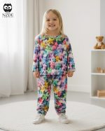 بلوز شلوار مخمل نانو 5 بعدی ستاره family