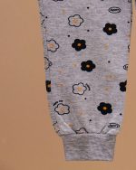 بلوز شلوار دخترانه تمام چاپ گل - Image 12