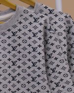 بلوز شلوار ملانژ تمام چاپ LV - Image 8